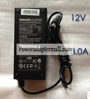 12V 3A Philips 227E4QSD 227E4QHSD LCD Monitor AC adapter power